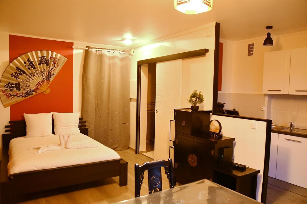 F1 Entier Cosy Style Asiatique Montgeron, Proche Paris Exterior photo